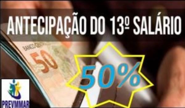 Antecipação do 13º Salario - 2025